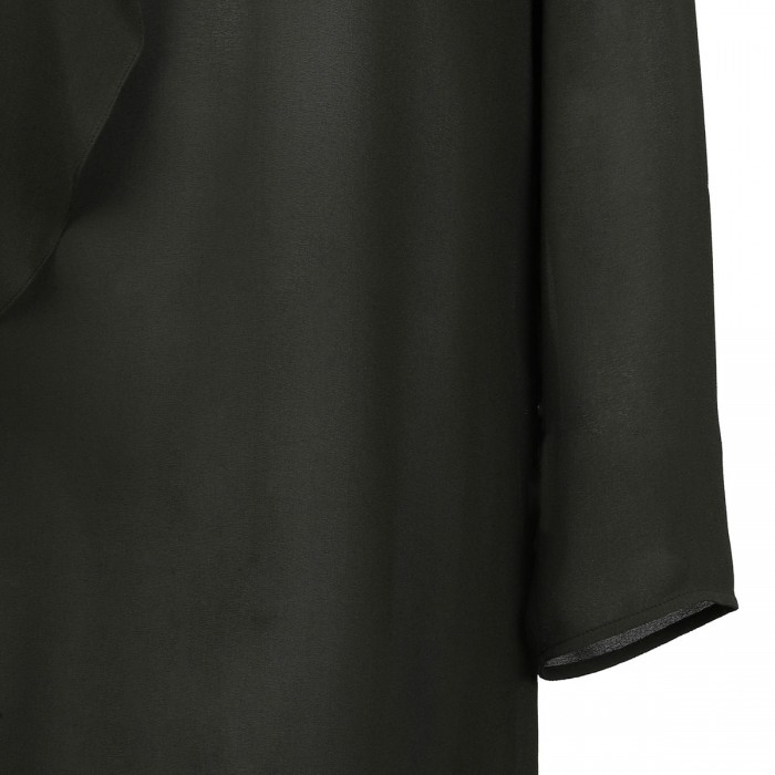 Georgette draped dress