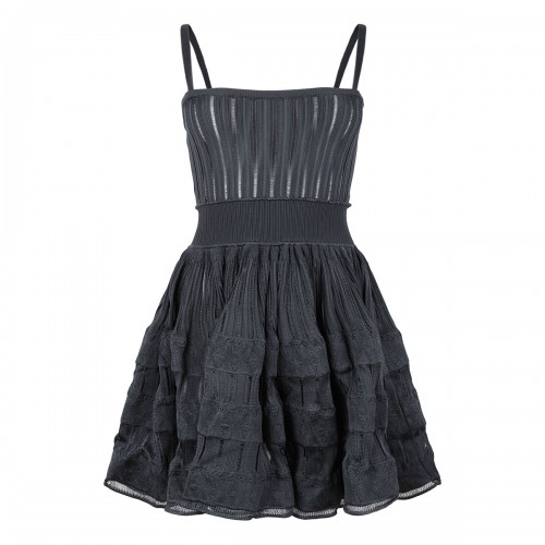 Crinoline knit dress