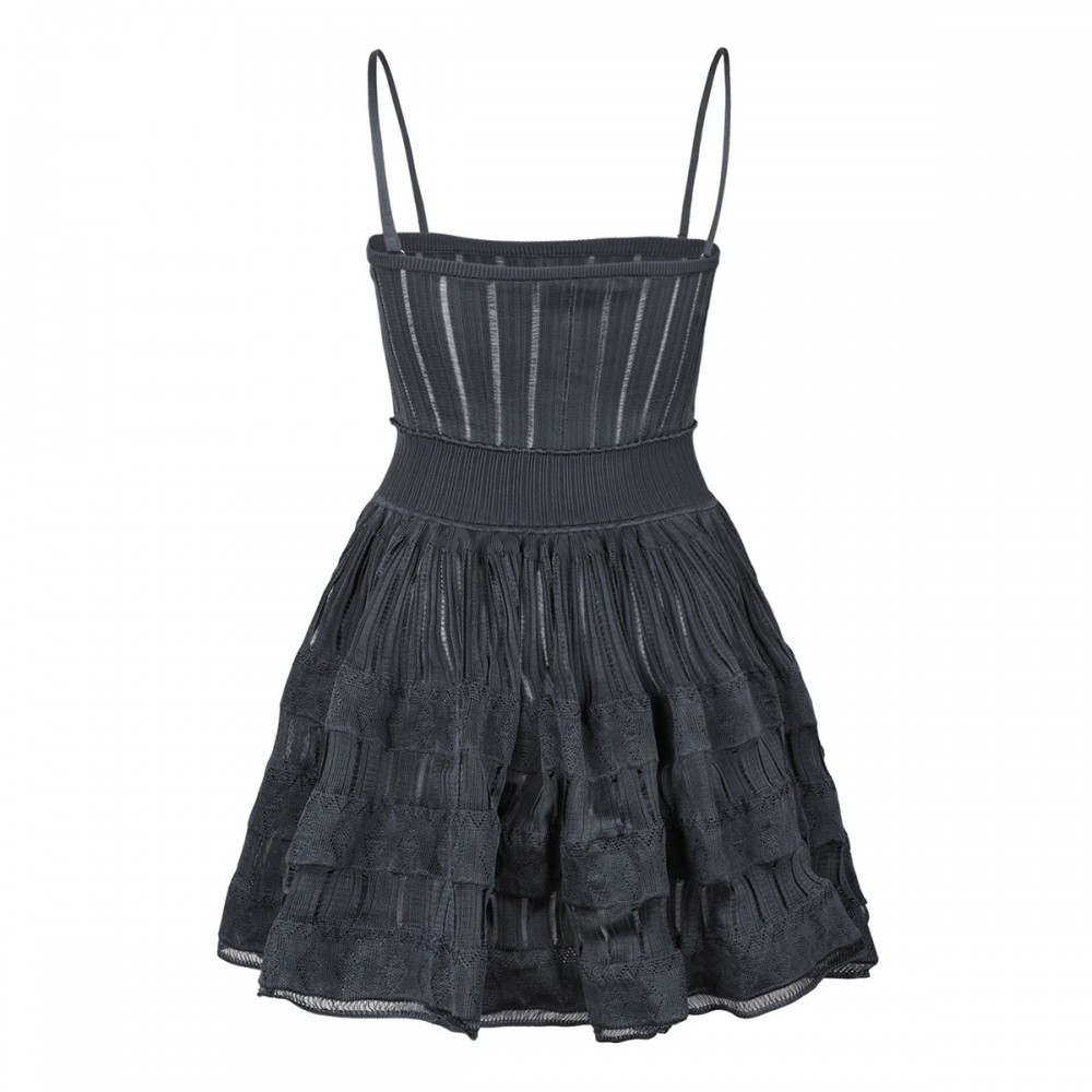 Crinoline knit dress