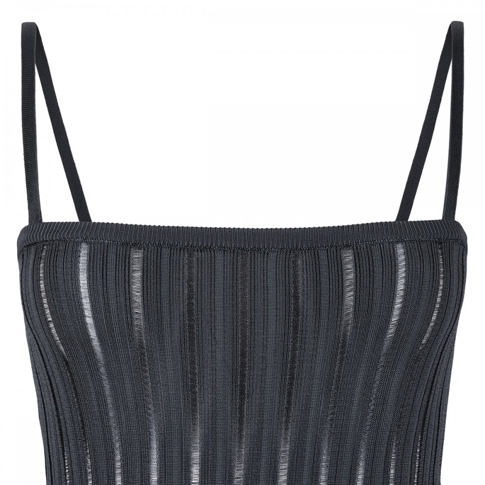 Crinoline knit dress