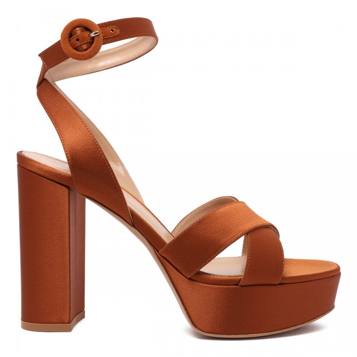 Sabrina satin sandals