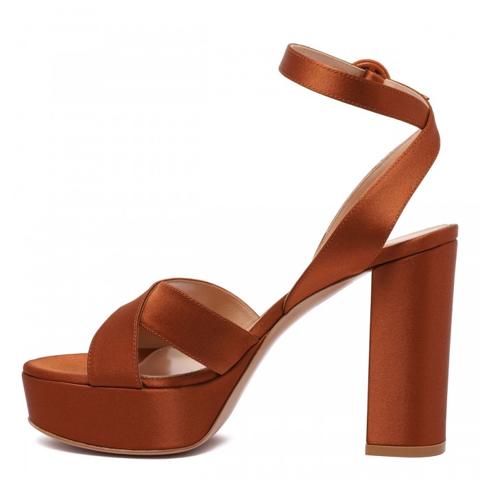 Sabrina satin sandals