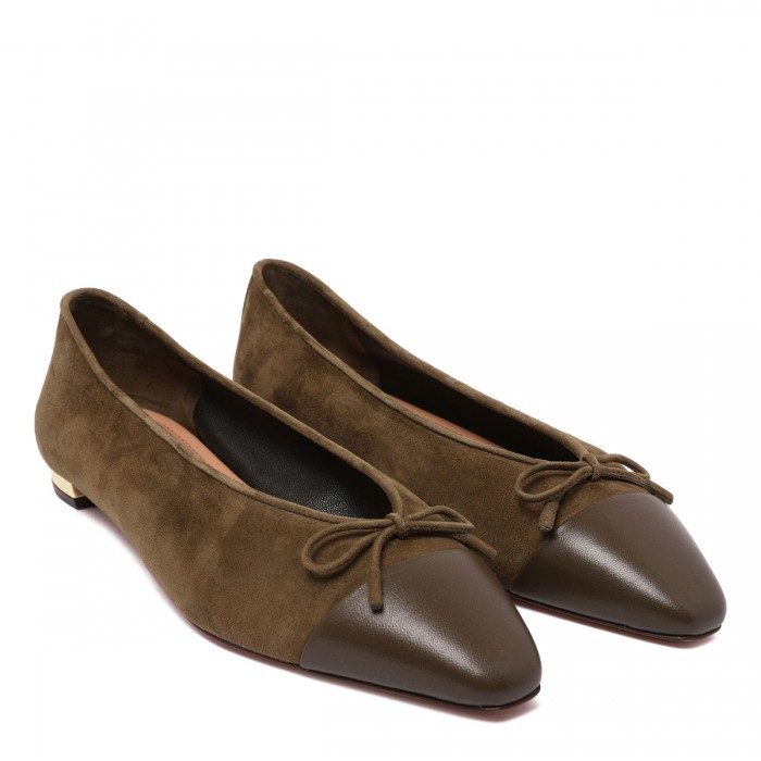 Gioia suede ballerinas