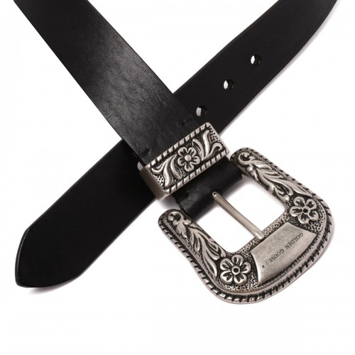 Black leather belt 2