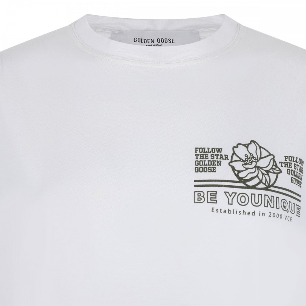 Printed cotton jersey T-Shirt