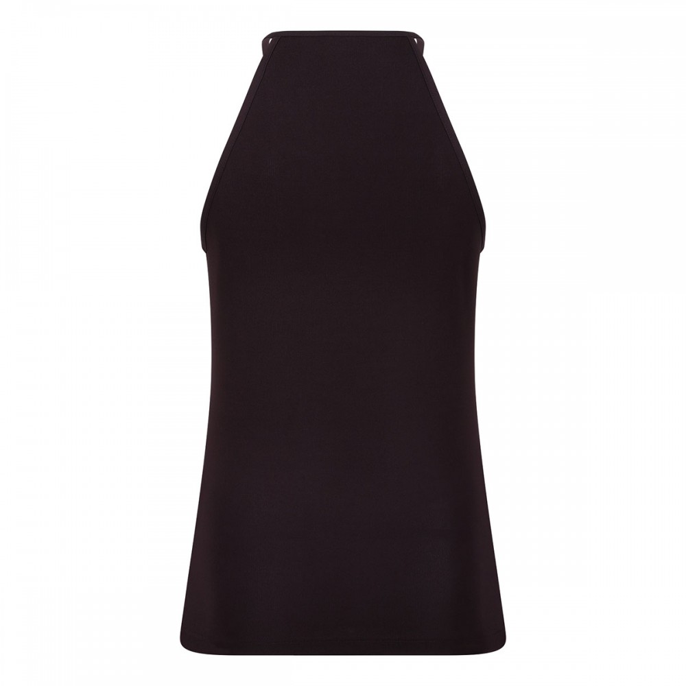 Plum-hue viscose top