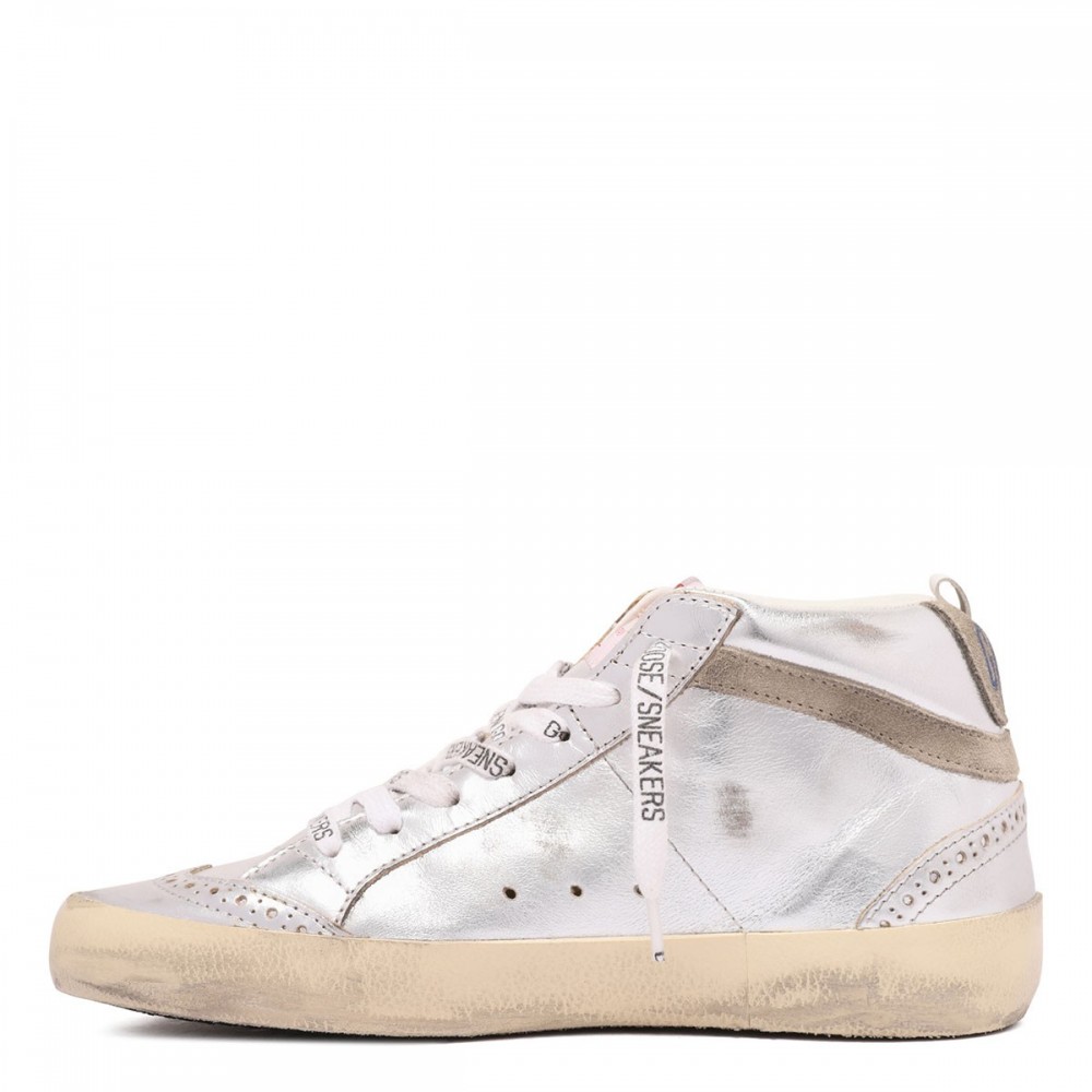 MidStar laminated leather sneakers