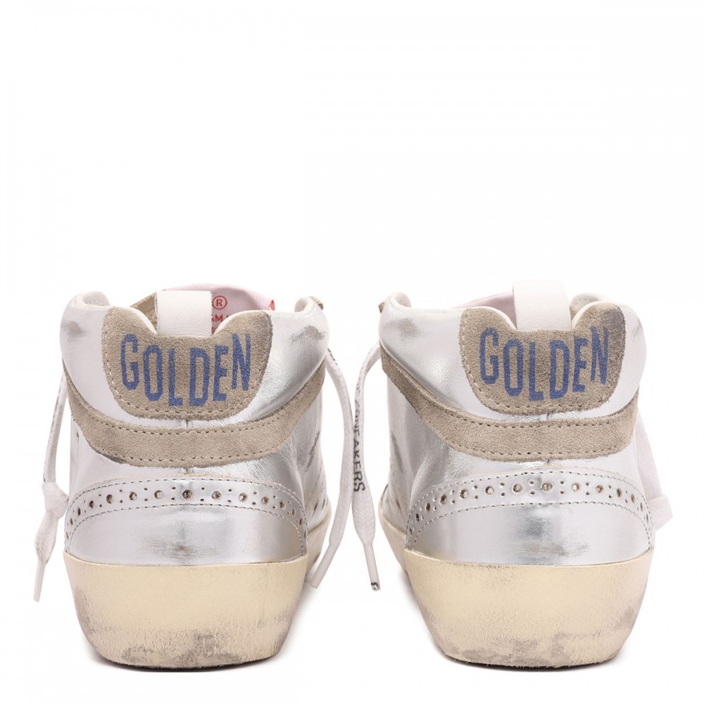 MidStar laminated leather sneakers