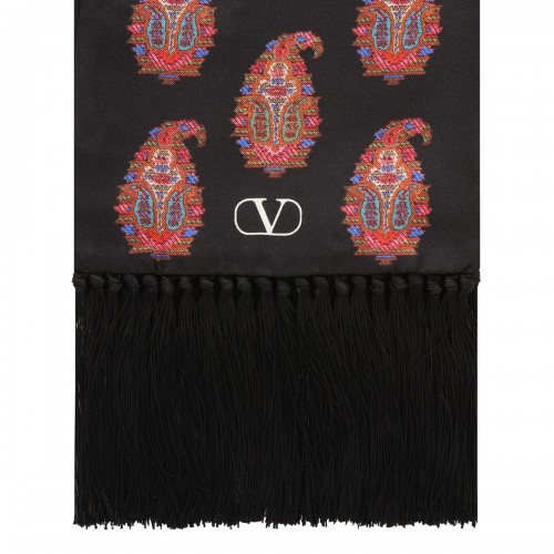 Paisley jacquard scarf 2