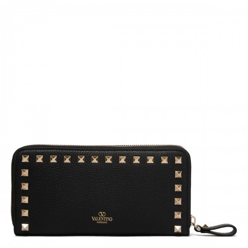 Rockstud zip around wallet