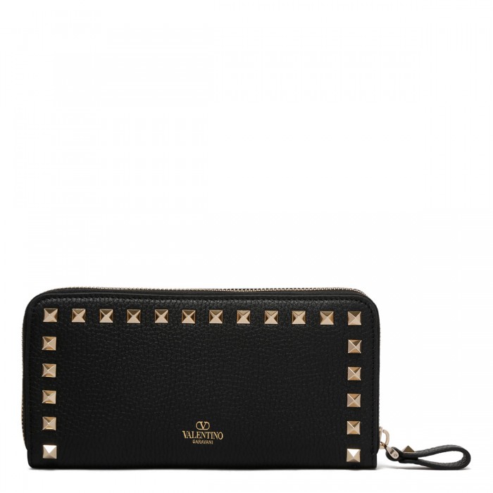 Rockstud zip around wallet