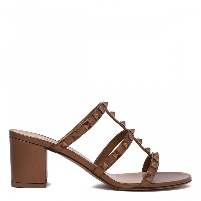 Rockstud slide sandals