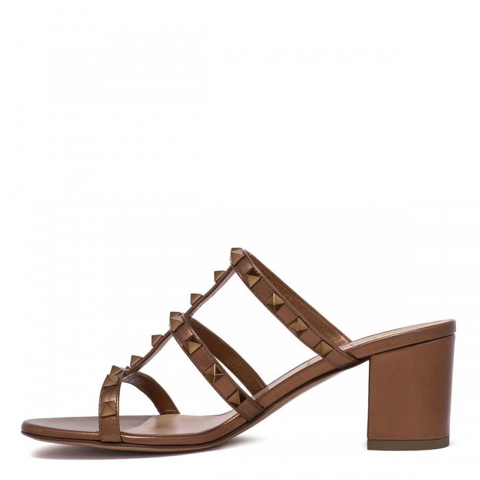 Rockstud slide sandals