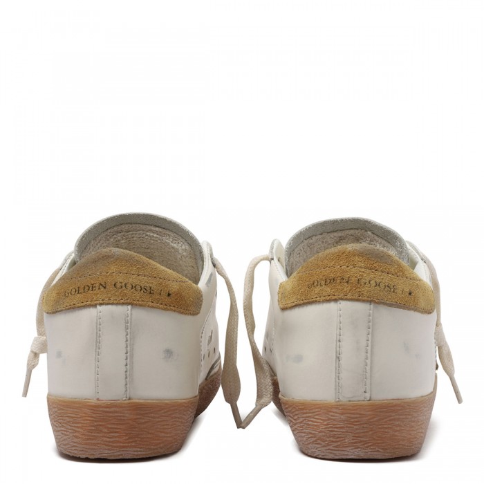 SuperStar sneakers with ochre star