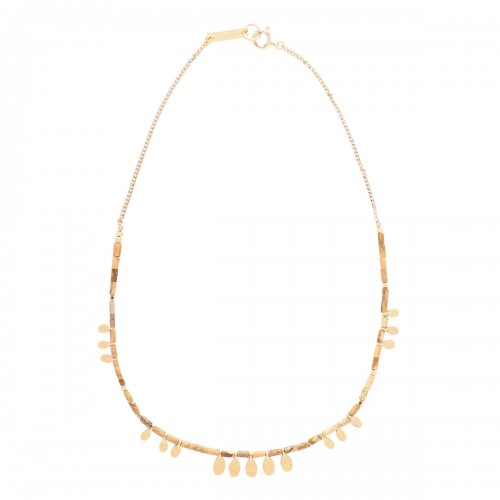 Charm-embellished necklace