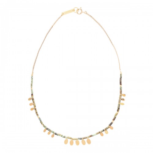 Charm-embellished necklace