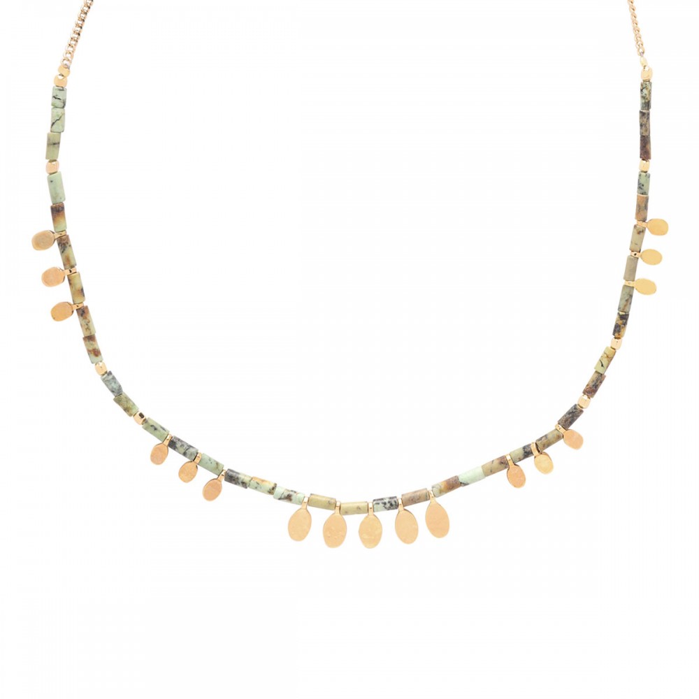 Charm-embellished necklace