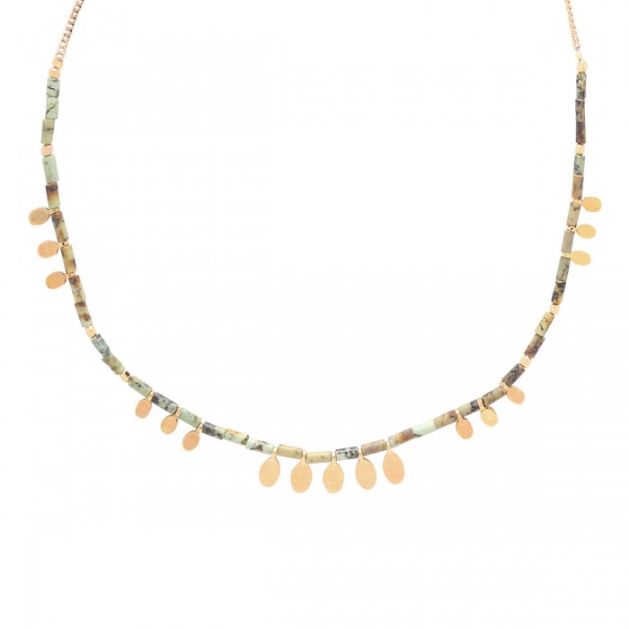 Charm-embellished necklace