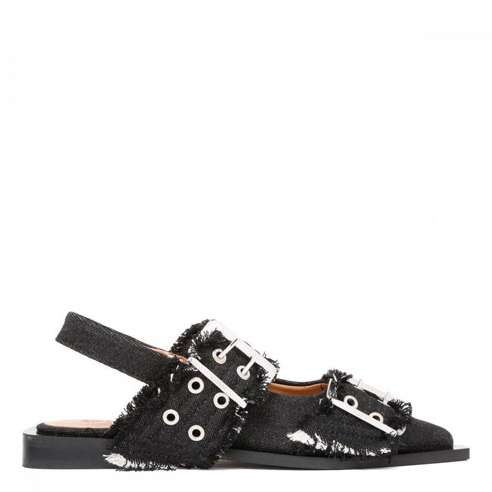 Feminine Buckle ballerinas