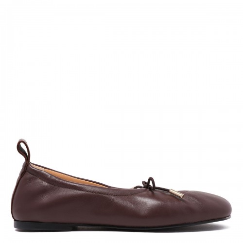 Rosalind leather ballerinas