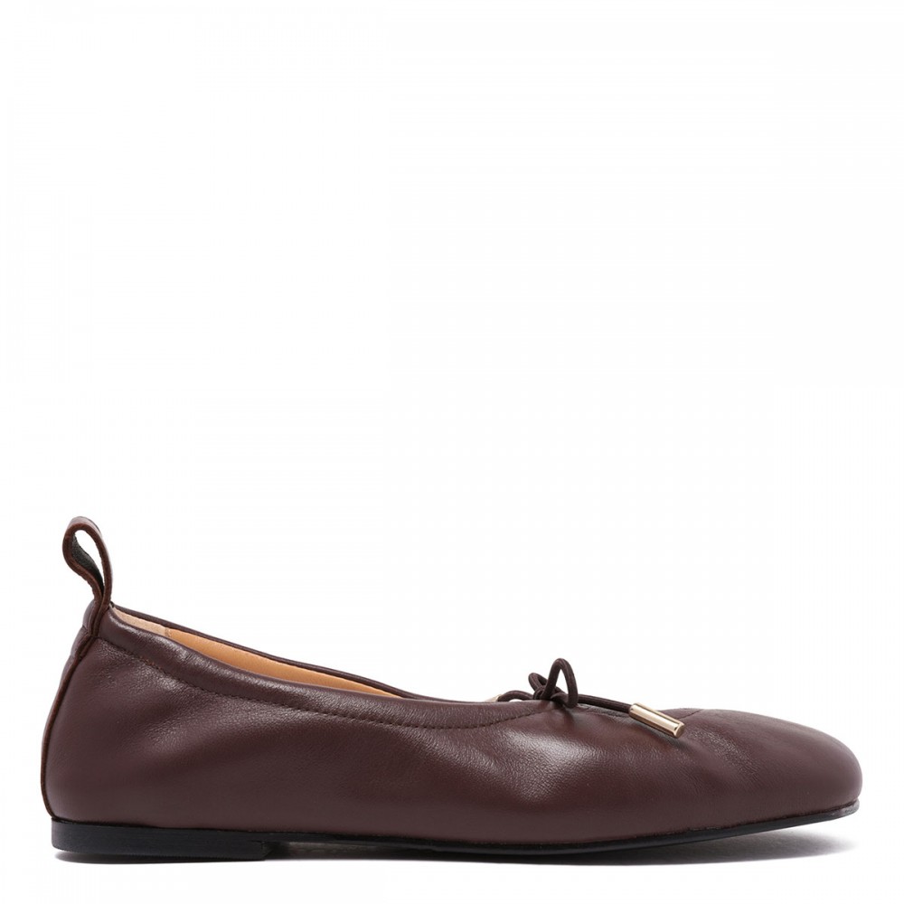 Rosalind leather ballerinas