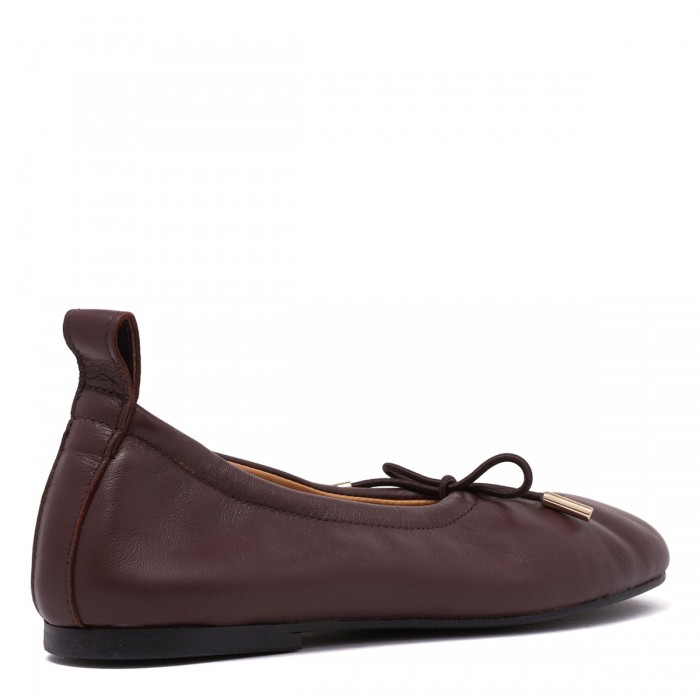 Rosalind leather ballerinas