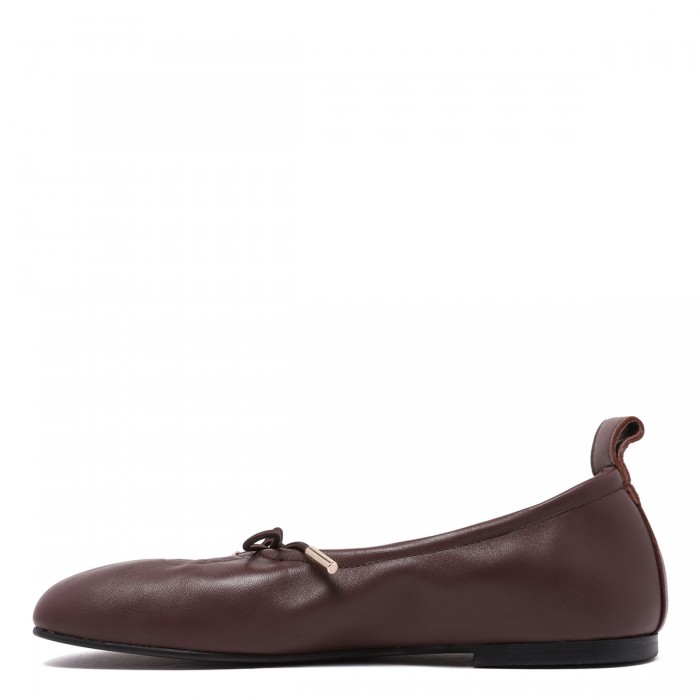 Rosalind leather ballerinas