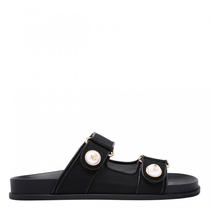 Fayence slide sandals