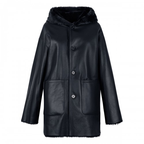 Ambra reversible long jacket 2