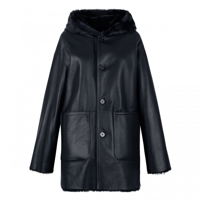 Ambra reversible long jacket