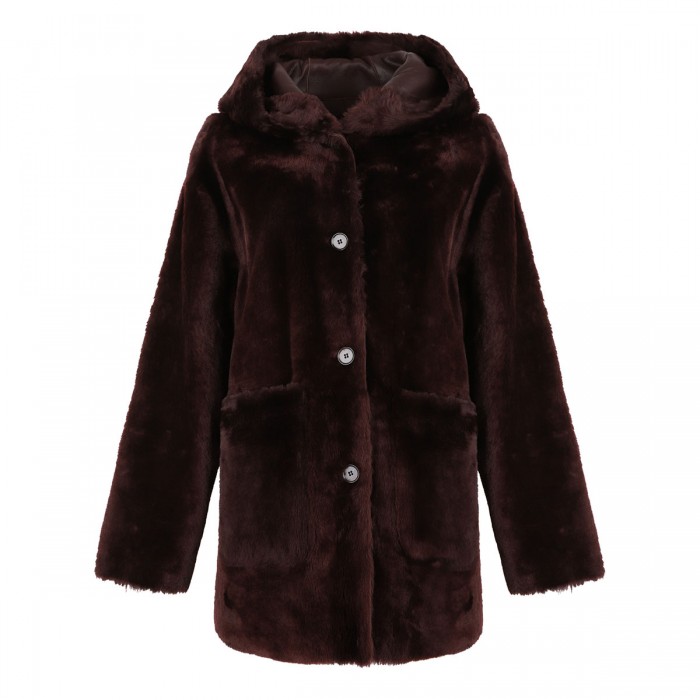 Ambra reversible long jacket