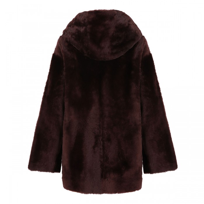 Ambra reversible long jacket