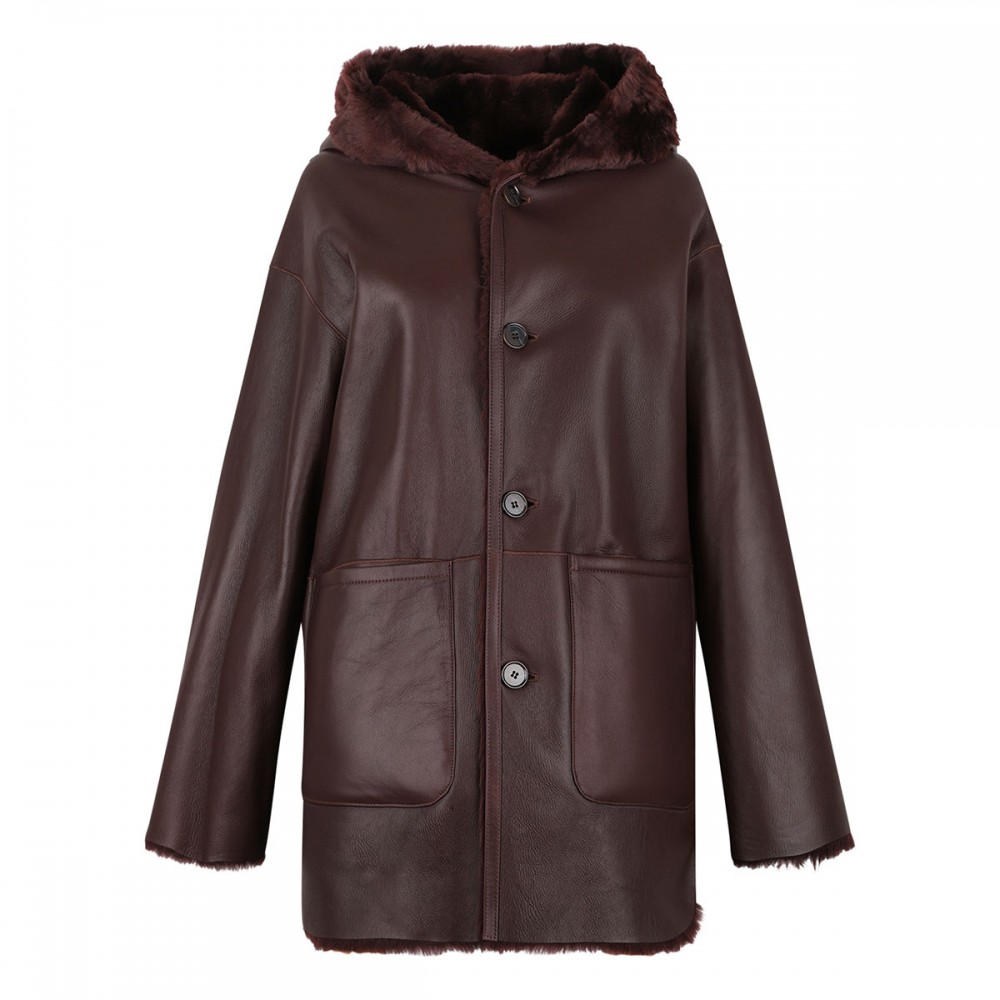 Ambra reversible long jacket