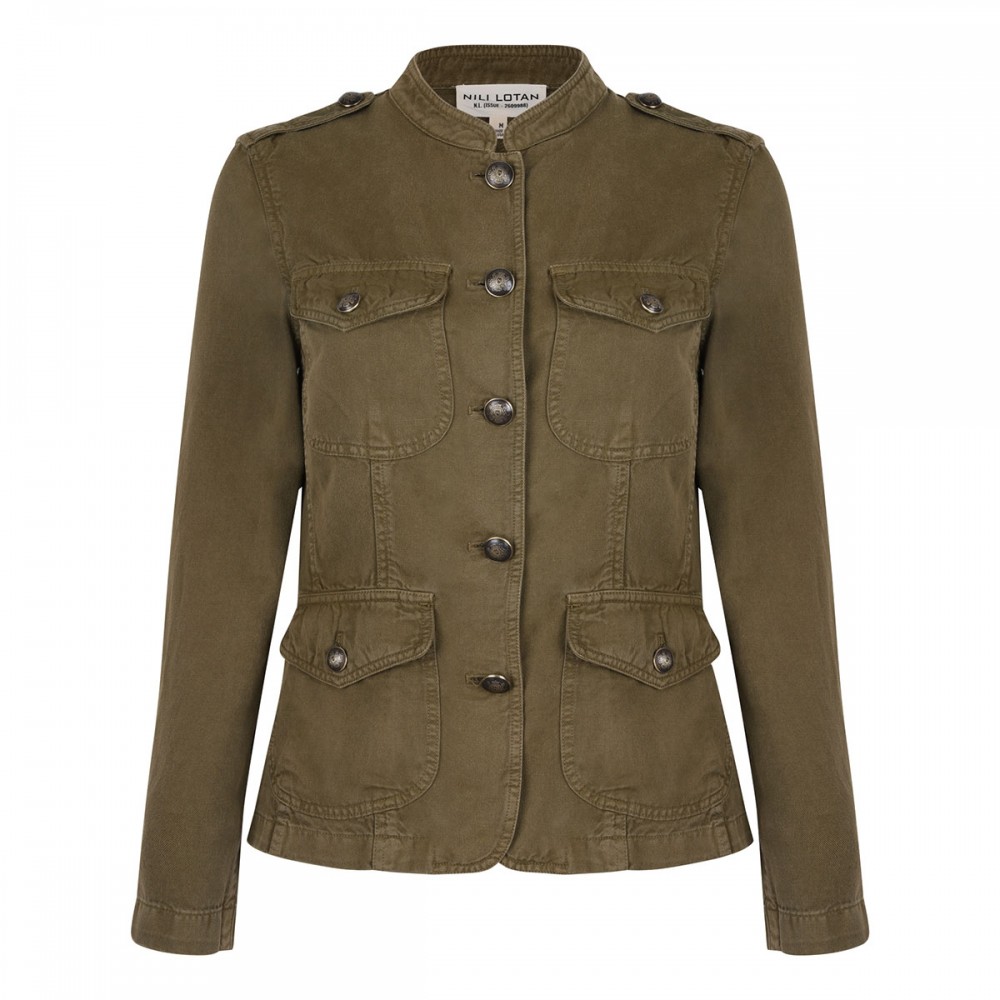 Mona cotton blend jacket