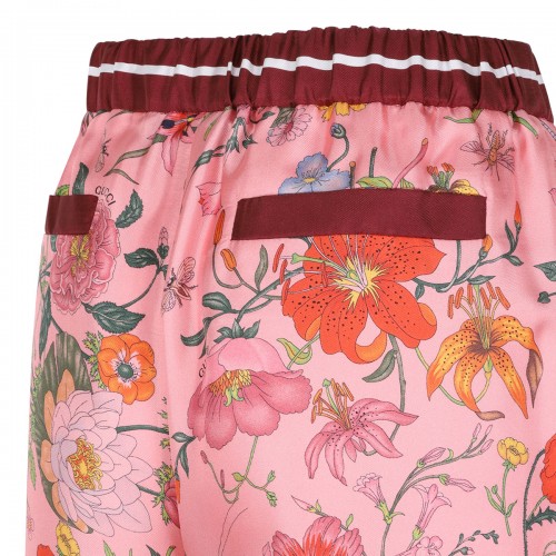 Printed silk pants 2