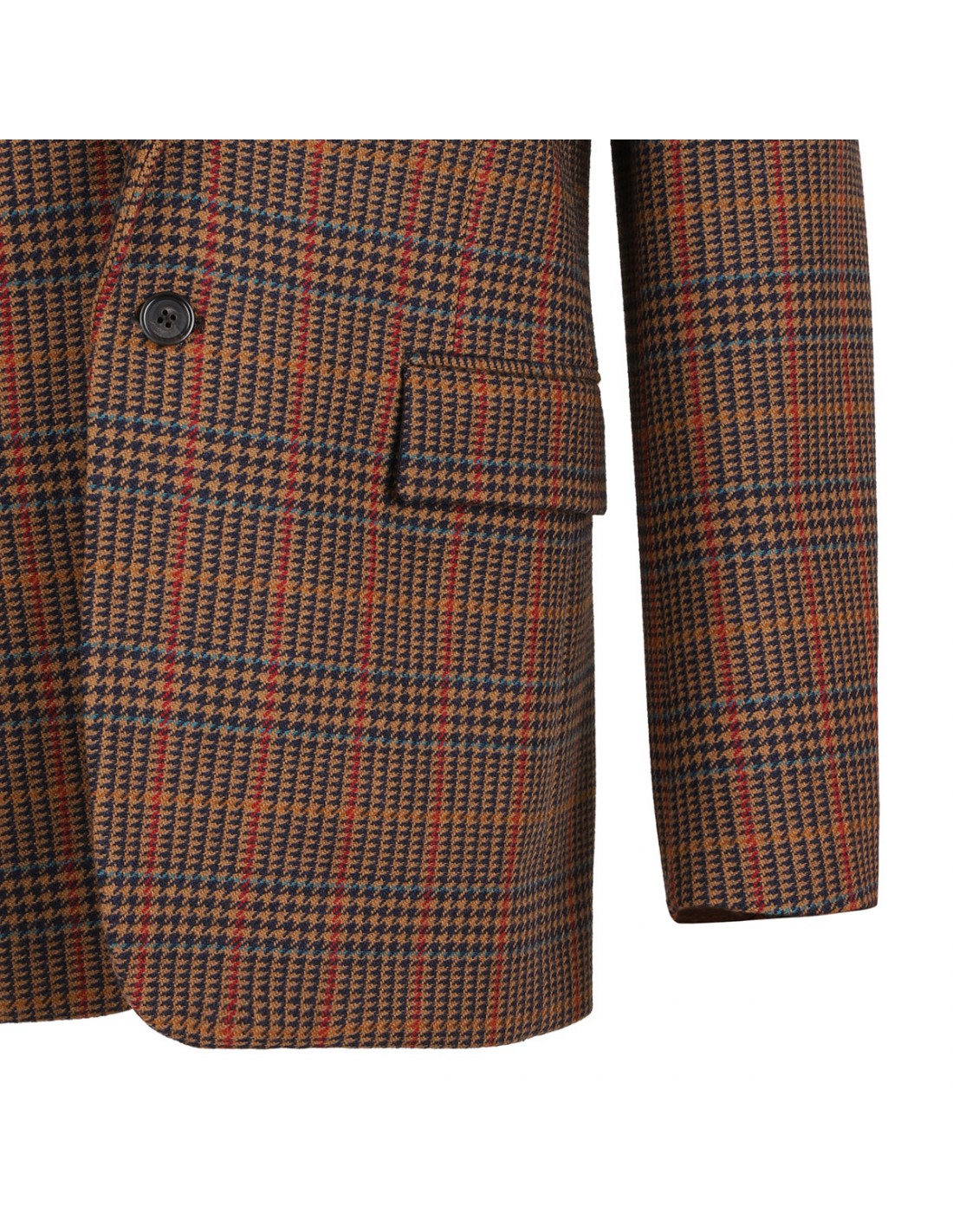 Houndstooth wool blazer | Le Noir - Unconventional Luxury