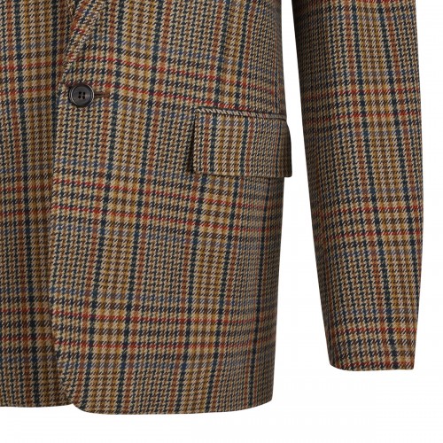 Houndstooth wool blazer 2