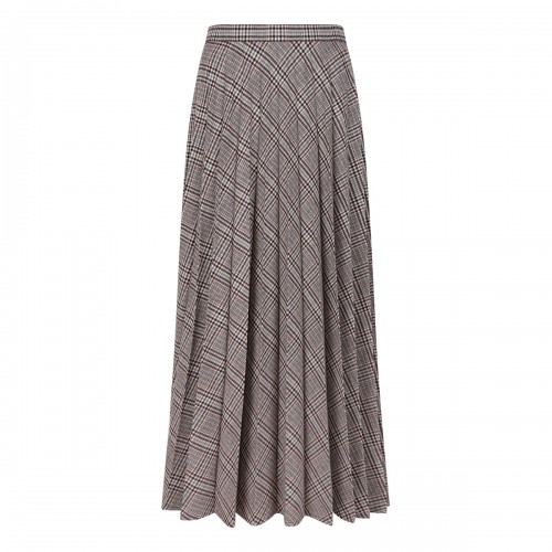 Prince of Wales maxi skirt