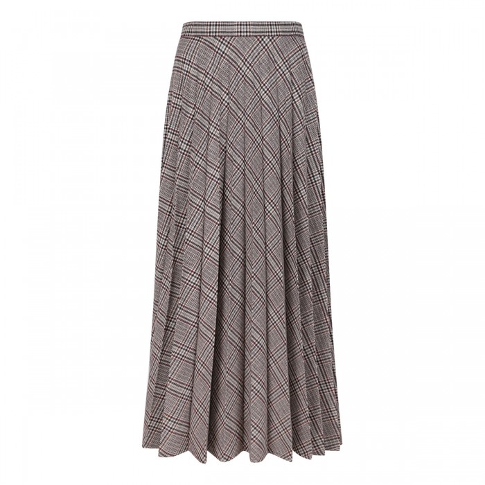Prince of Wales maxi skirt