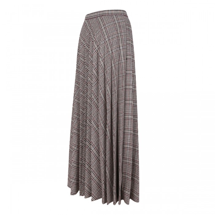 Prince of Wales maxi skirt