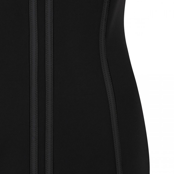 Black midi dress