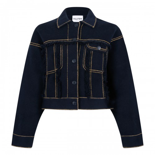 Arya cashmere oversized jacket