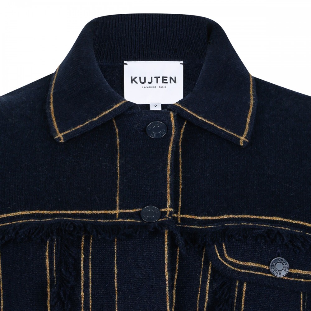 Arya cashmere oversized jacket