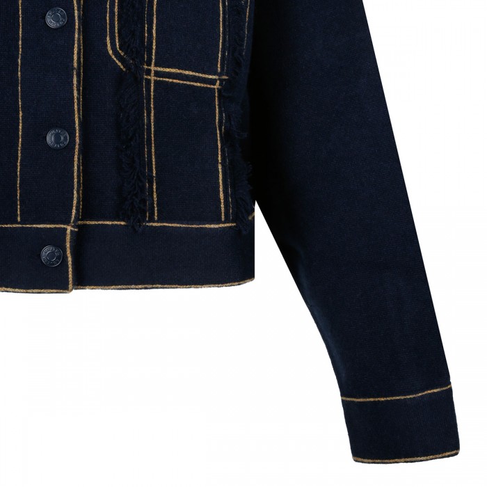 Arya cashmere oversized jacket