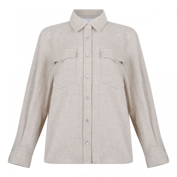 Lumber cashmere jacket