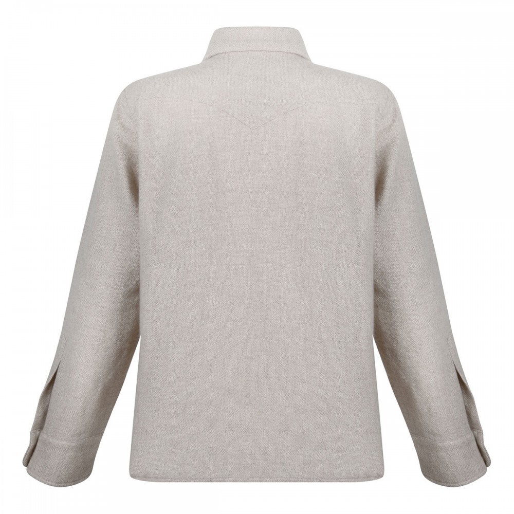 Lumber cashmere jacket