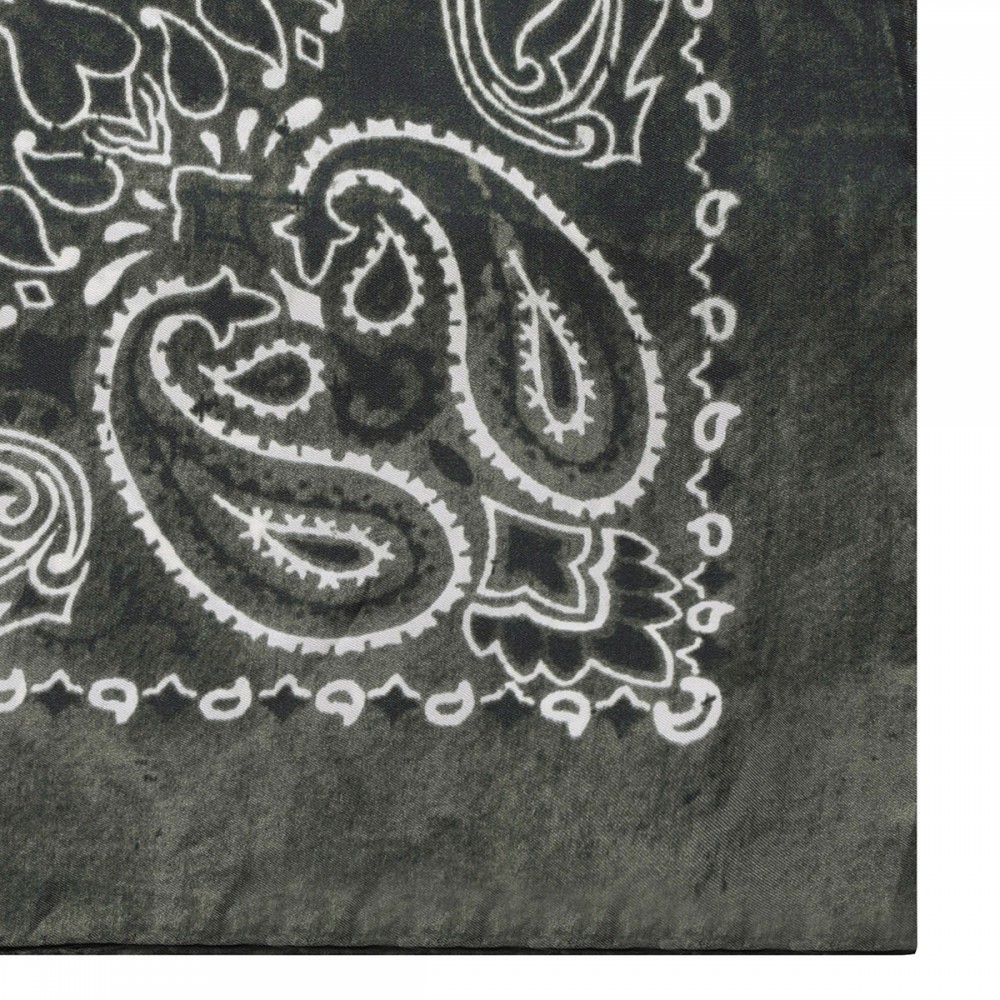 Paisley print scarf