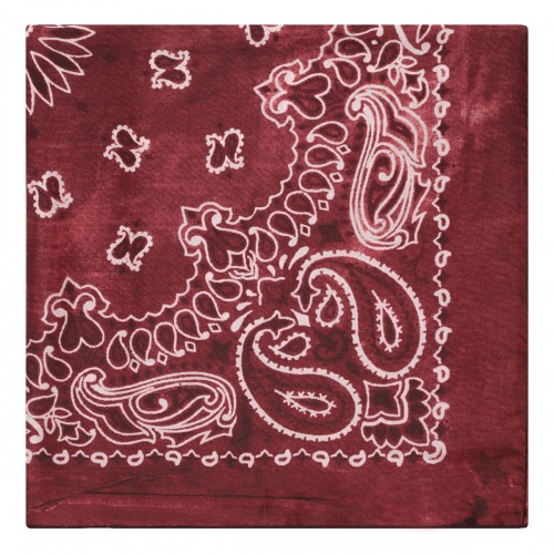 Paisley print scarf