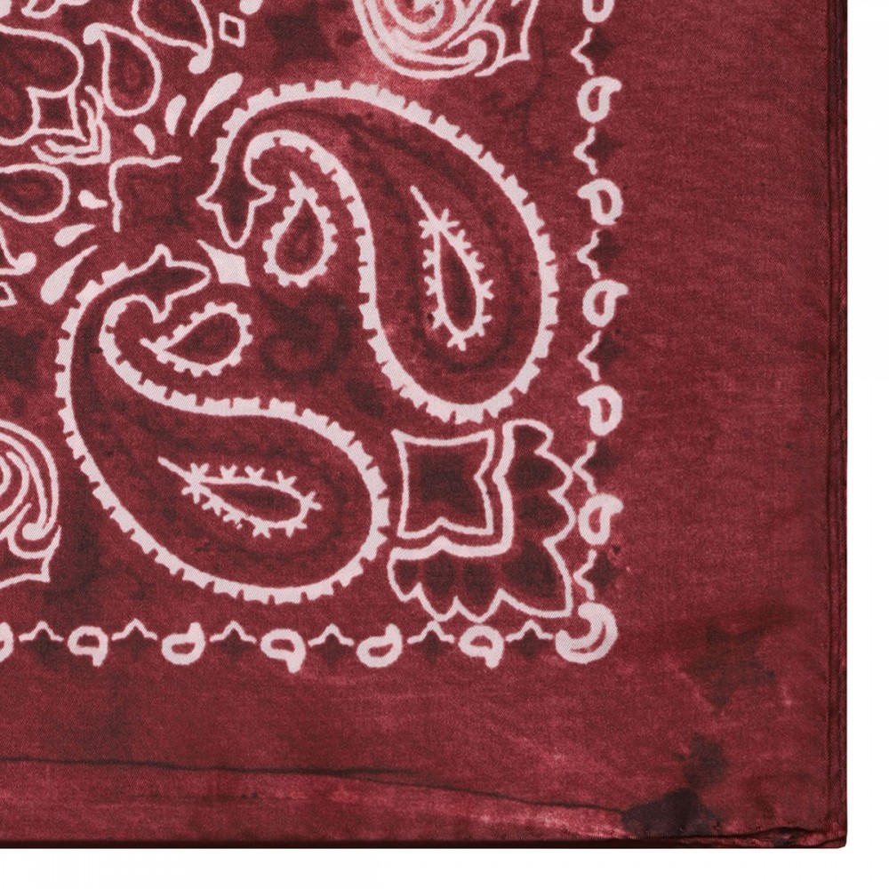 Paisley print scarf
