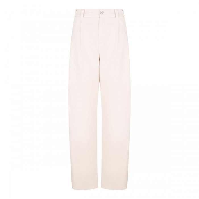 Chalk cotton pants